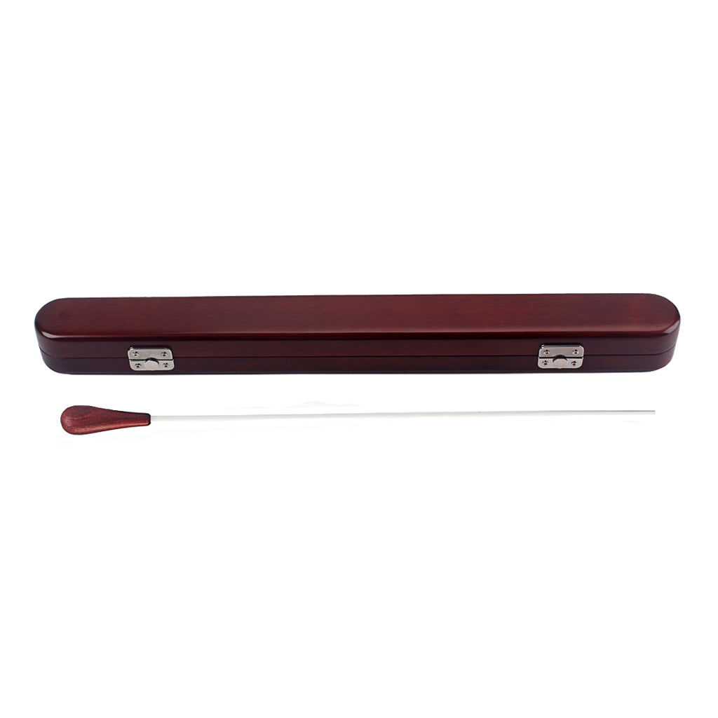 High-Quality Maple Baton Music Gifts Conductor dedicated (handmade box / red sandalwood handle + redrosewood stick) (With Box)