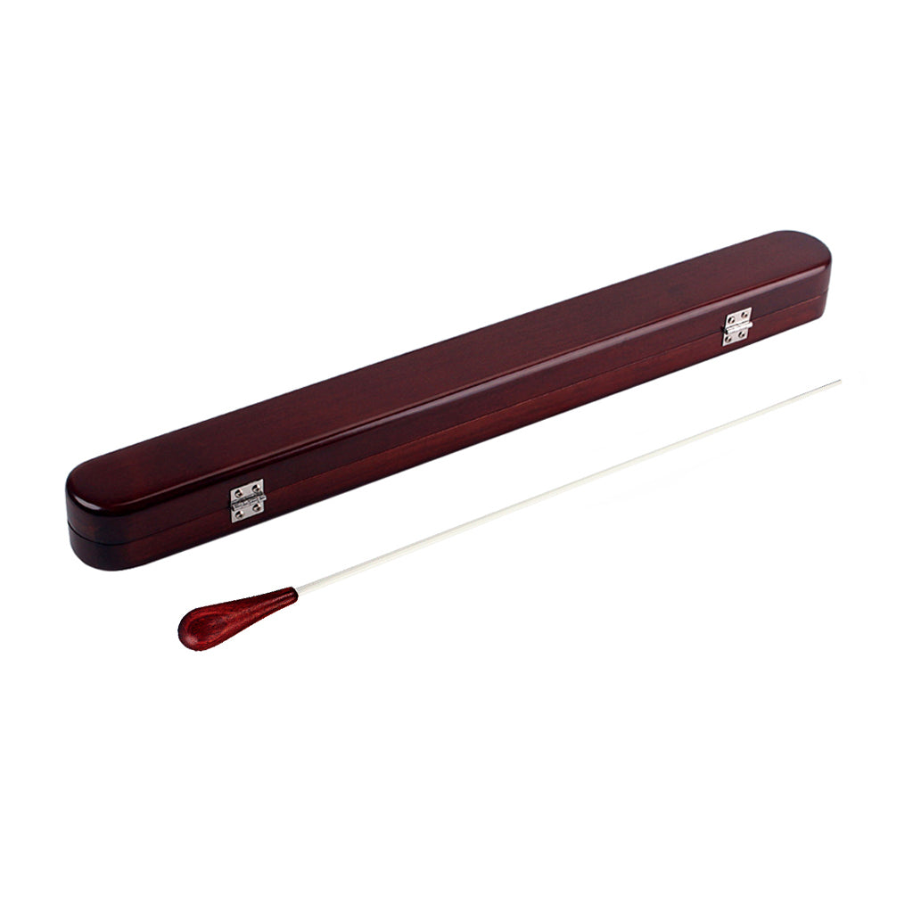 High-Quality Maple Baton Music Gifts Conductor dedicated (handmade box / red sandalwood handle + redrosewood stick) (With Box)