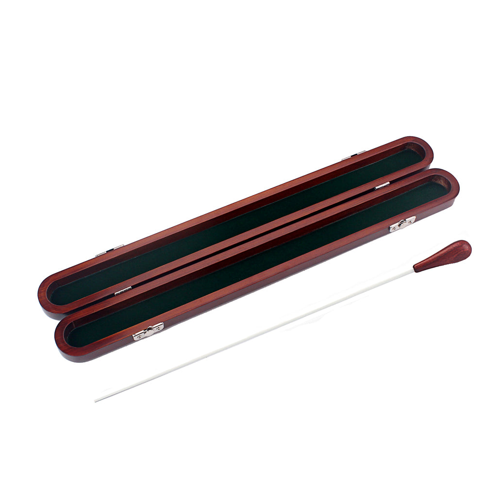 High-Quality Maple Baton Music Gifts Conductor dedicated (handmade box / red sandalwood handle + redrosewood stick) (With Box)