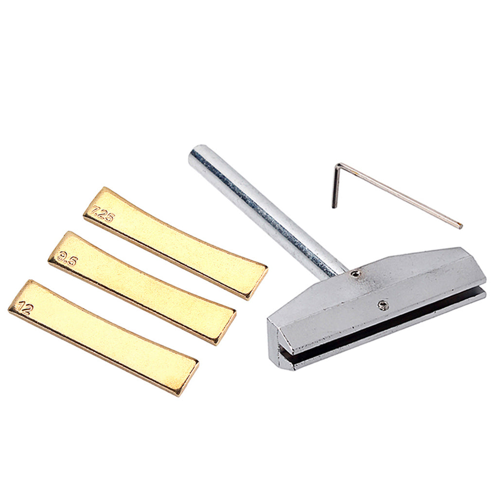 Electric Guitar Repair Tool Alloy Fretboard Press Caul With Press Caul Inserts Musical Instrument Accessory