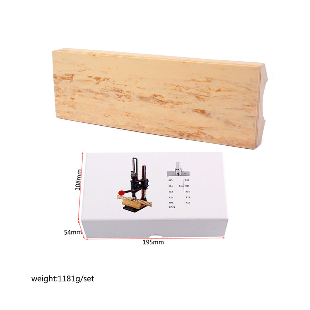 Electric Guitar Repair Tool Stainless  Fretboard Press Caul With Press Caul Inserts Musical Instrument Accessory