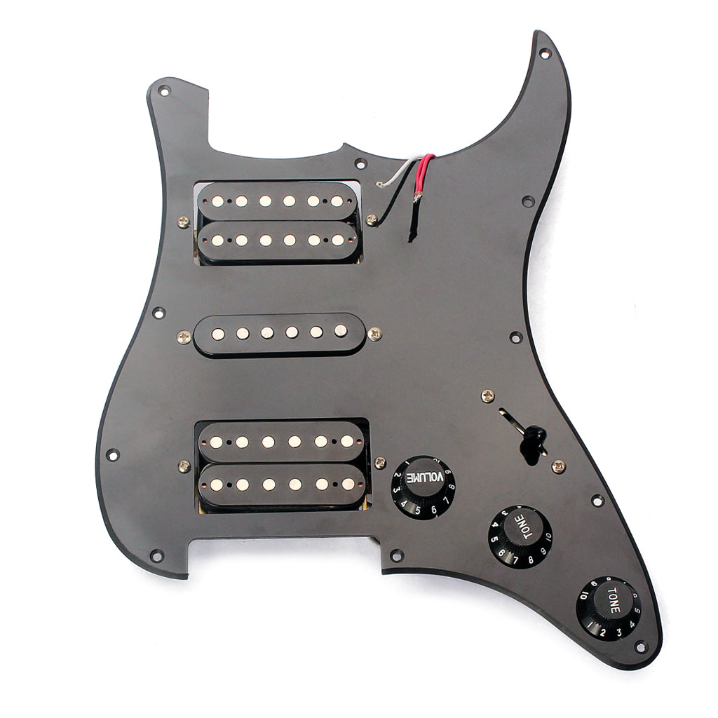 Prewired-Loaded Pickguard Humbuckers set  for HSH Guitar