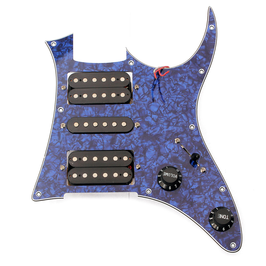 Prewired-Loaded  Pickguard Humbuckers set  for HSH Guitar