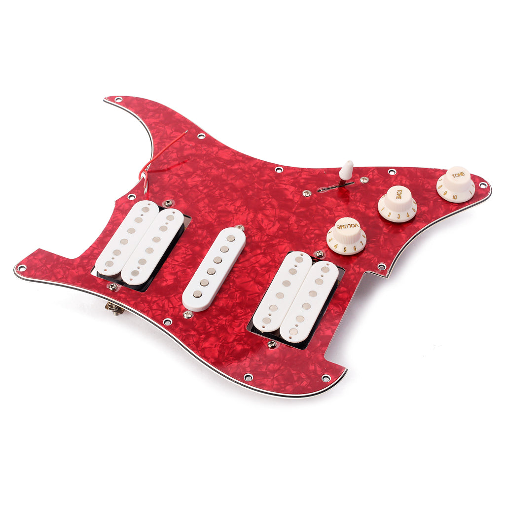 Prewired-Loaded Pickguard Humbuckers set  for HSH Guitar