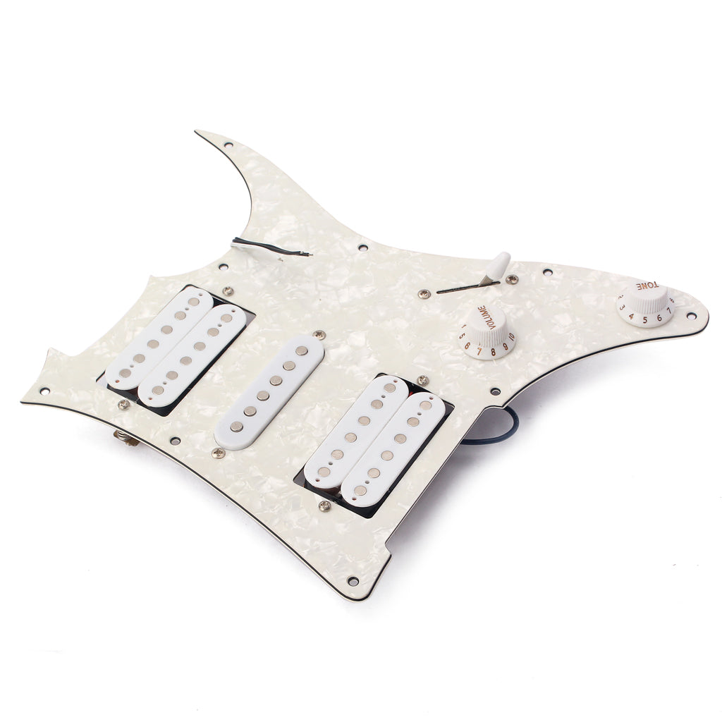 Prewired-Loaded  Pickguard Humbuckers set  for HSH Guitar