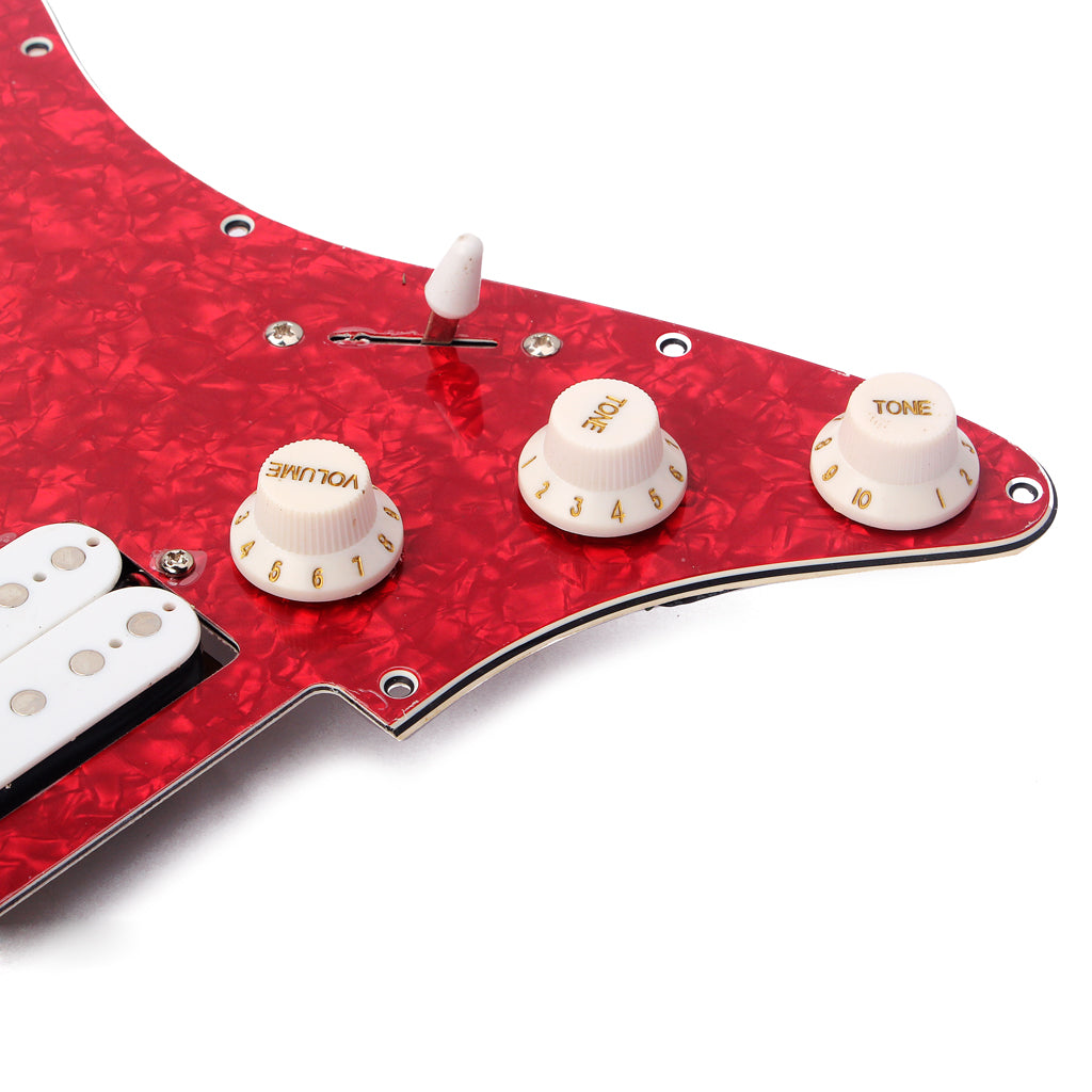 Prewired-Loaded Pickguard Humbuckers set  for HSH Guitar