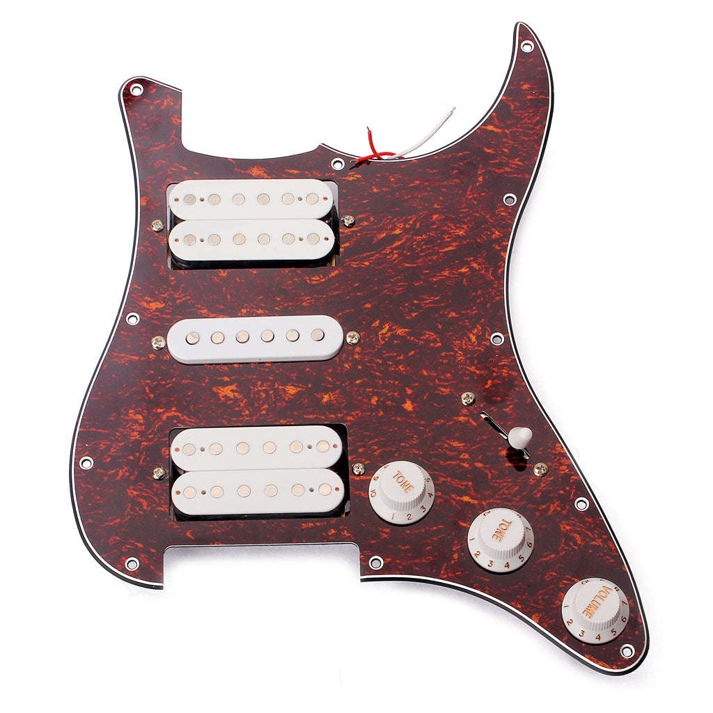 Prewired-Loaded Pickguard Humbuckers set  for HSH Guitar