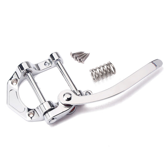 Electric Guitar Silver Tremolo Bar Bridge Tailpiece