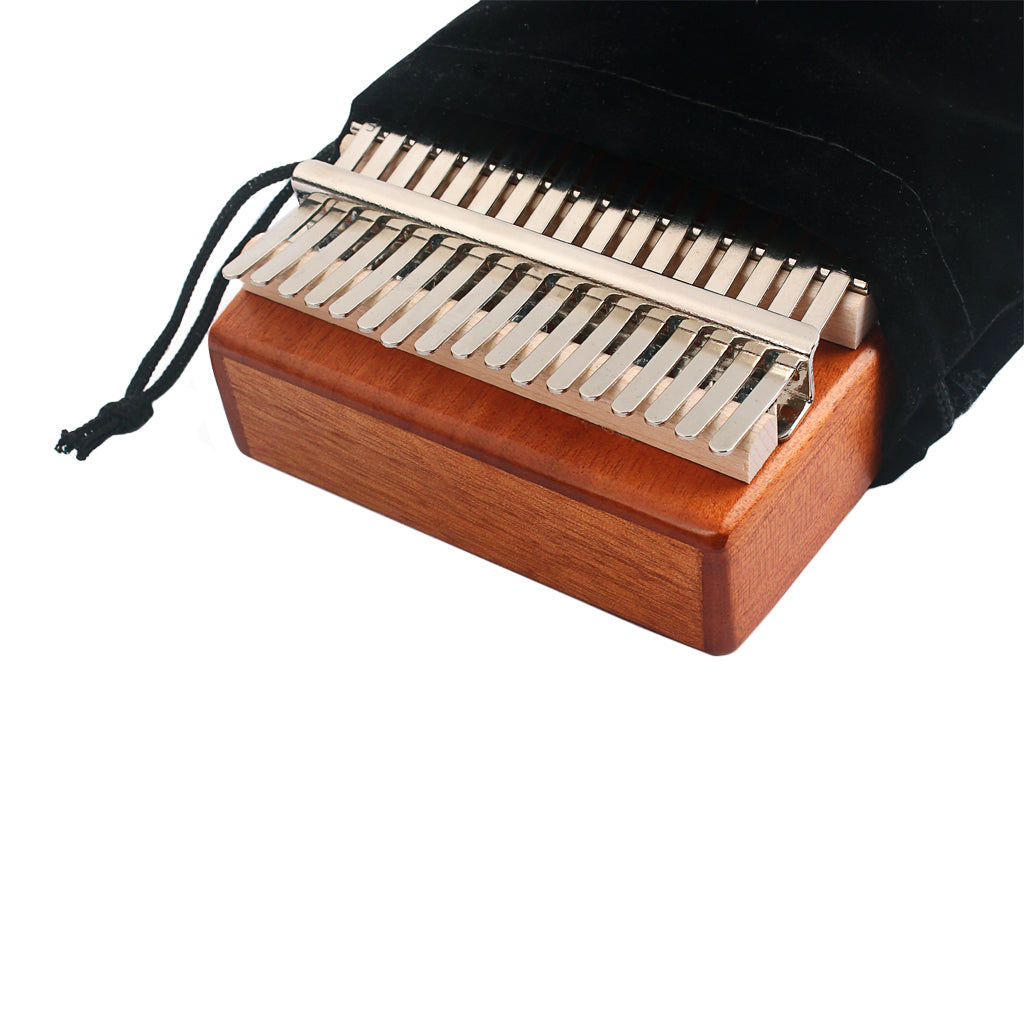 17 Key Mahogany Kalimba Finger Thumb Piano FANHE Gift Craft