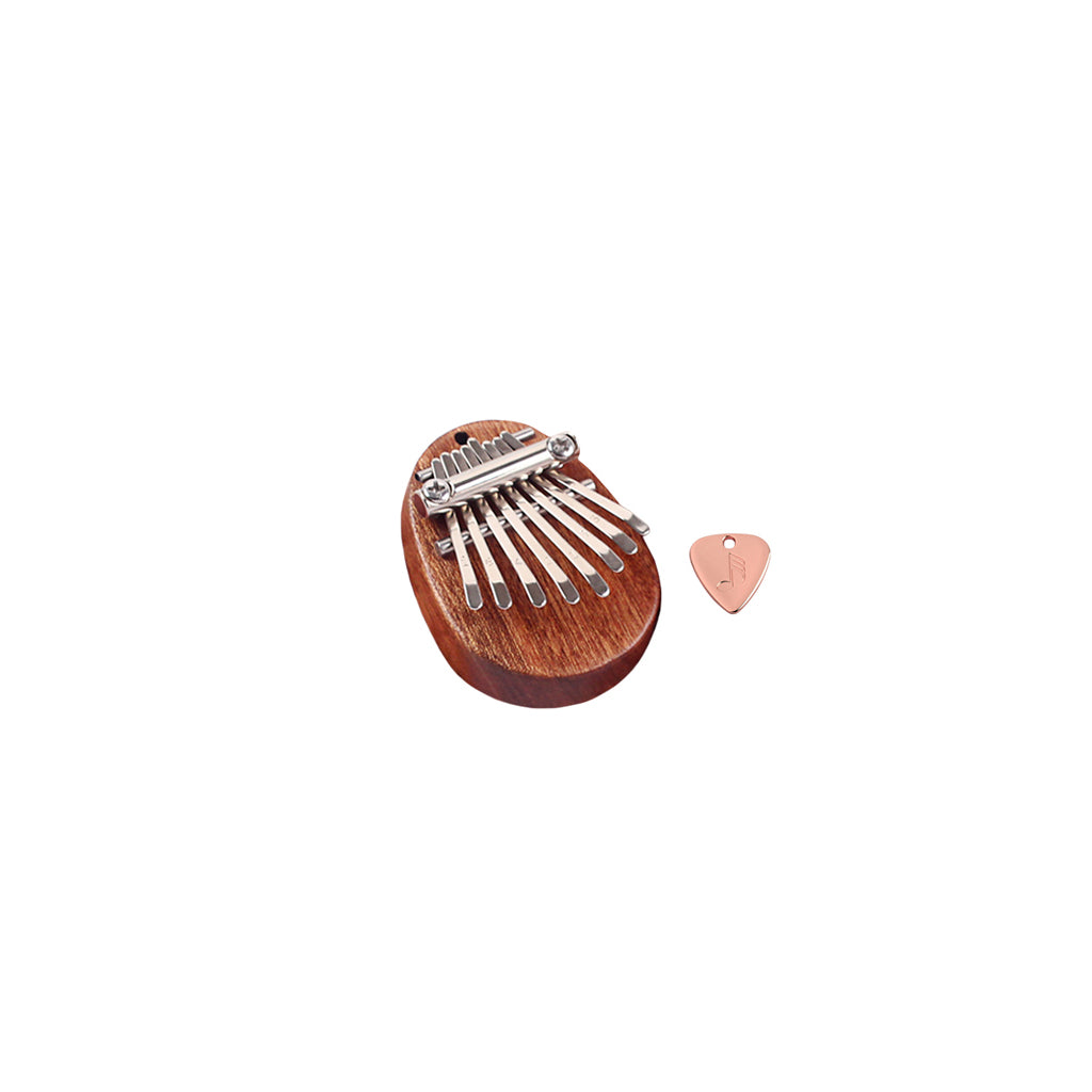 8 Key Mini Kalimba African  Wood Mahogany Thumb Piano Finger