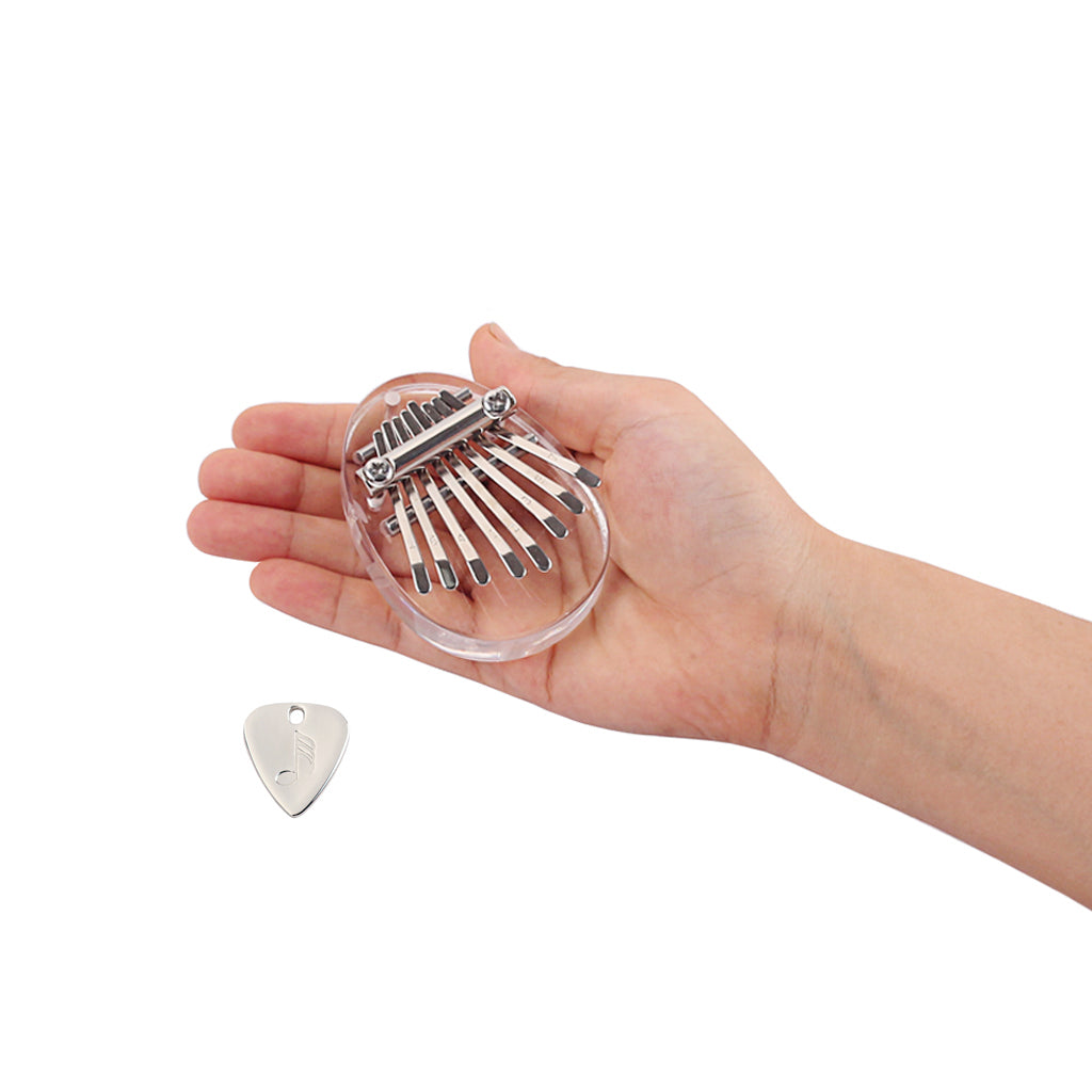 8 Key Mini Kalimba African transparent Thumb Piano Finger