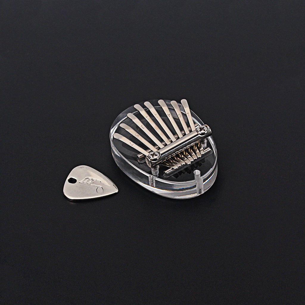 8 Key Mini Kalimba African transparent Thumb Piano Finger