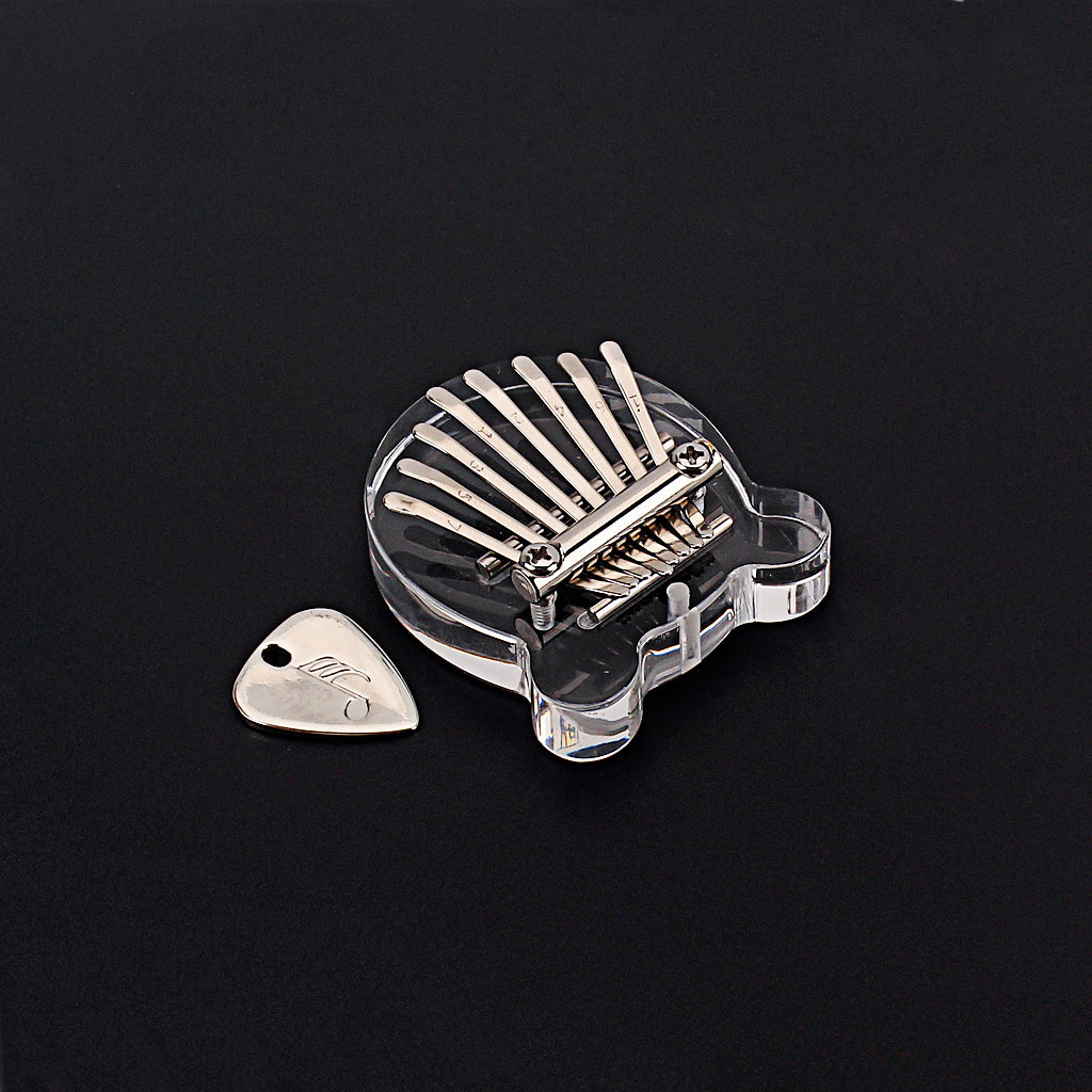 8 Key Mini Kalimba African transparent Thumb Piano Finger