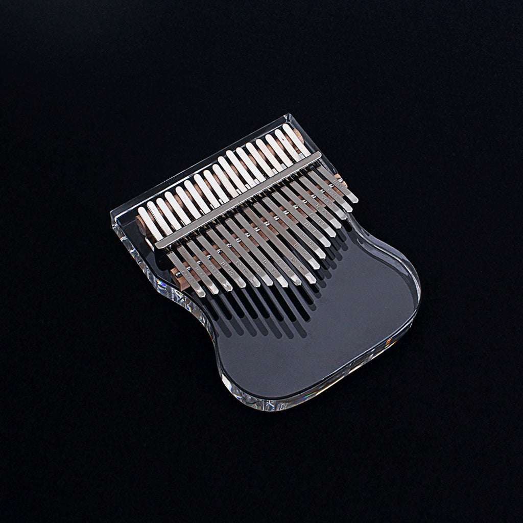 Hot Sale Cute Cat Claw Shaped 17 Key Kalimba Acrylic Thumb Piano Transparent Keyboard Instrument with Tuner Hammer Gig Bag