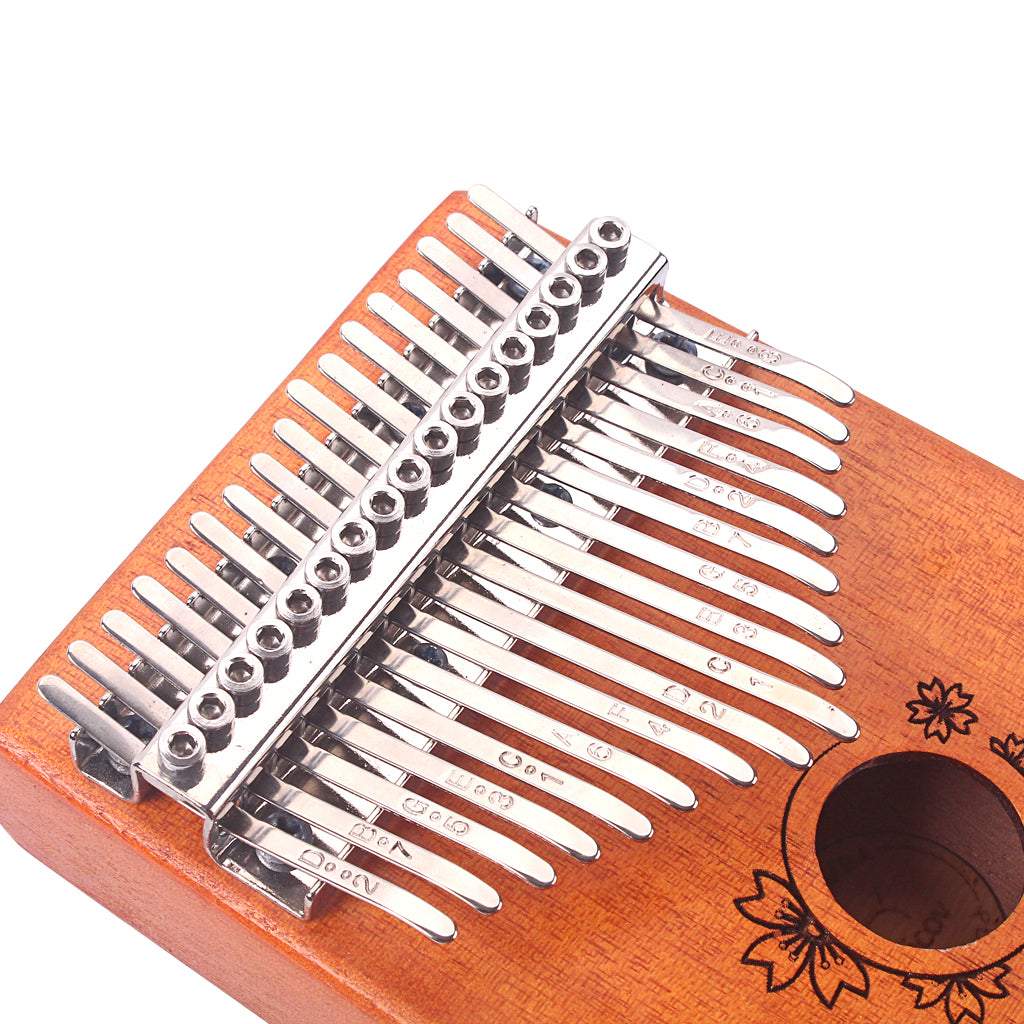 17 Key Kalimba African Solid Pine Mahogany Thumb Finger Piano Sanza Mbira Calimba Play with Guitar Wood Musical Instruments